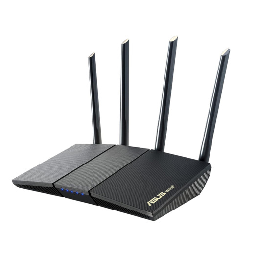 ASUS RT-AX1800S Dual Band WiFi 6 Extendable Router, Parental Control, Built-in VPN, AiMesh Compatible, Gaming & Streaming, Smart Home